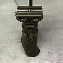 Рукоятка перенесення вогню DLG Tactical (DLG-048-green) на планку Picatinny, Олива, складана, фото 4