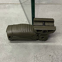 Рукоятка перенесення вогню DLG Tactical (DLG-048-green) на планку Picatinny, Олива, складана, фото 5