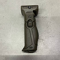 Рукоятка перенесення вогню DLG Tactical (DLG-048-green) на планку Picatinny, Олива, складана, фото 6