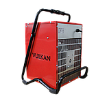 Тепловентилятор  електричний Vulkan  3 кВт 220В, 662 куб/год, фото 3