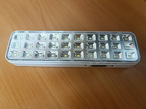 Світлодіодний аварійний світильник 30 LED IP40 Код.58022, фото 1
