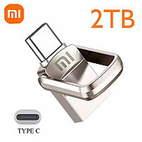 2 в 1 USB TYPC 3.1 накопитель XIAOMI U диск флэшка 2 TB OTG ЮСБ