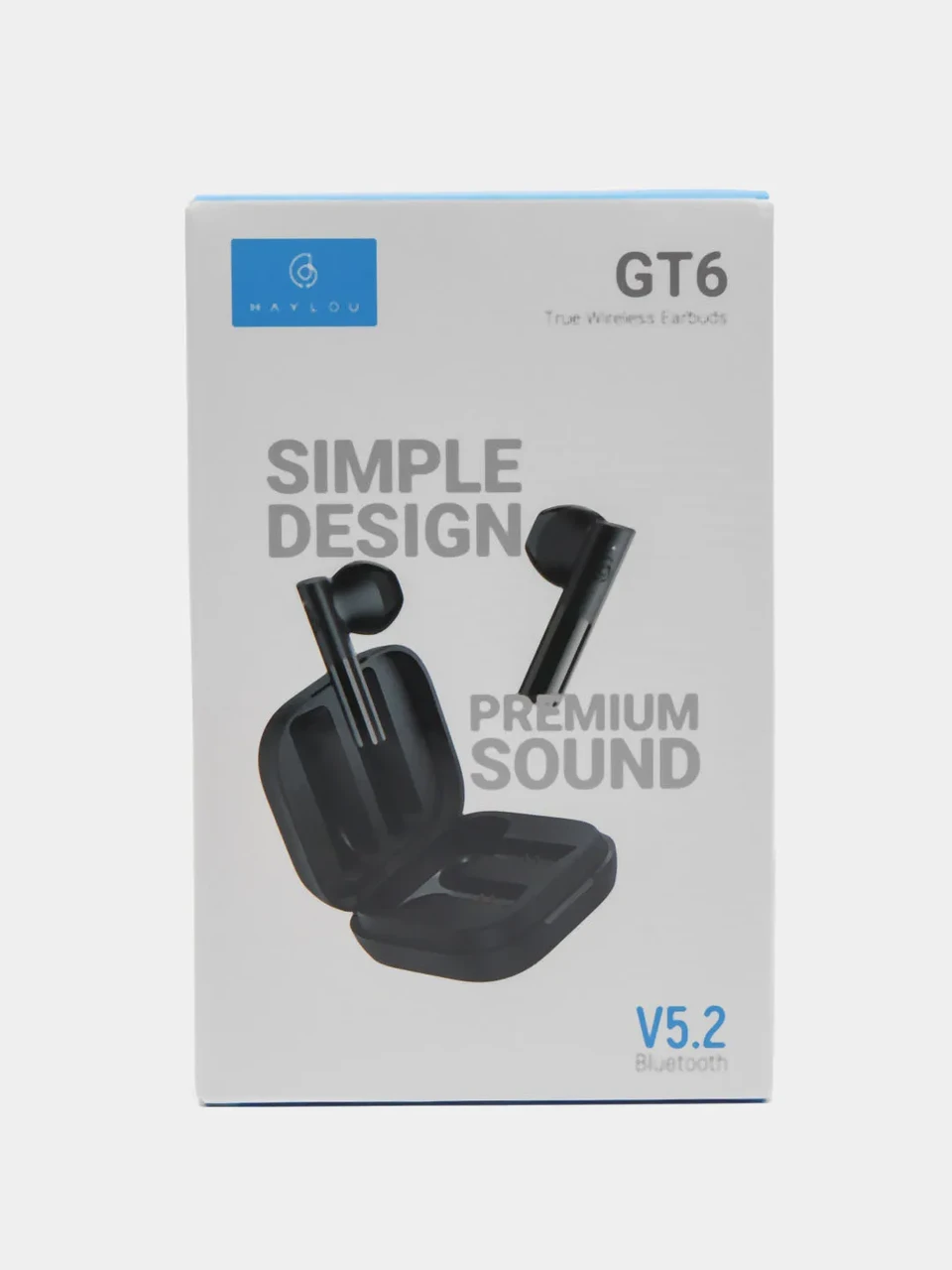 Навушники Безпровідні TWS (Bluetooth) Haylou Earbuds GT6 Black