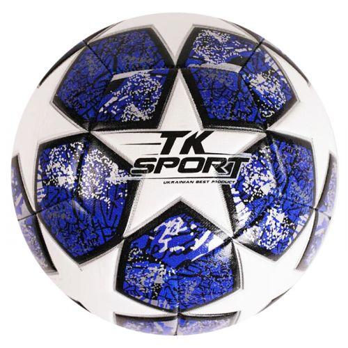 М'яч футбольний №5, синій - фото 1 - id-p1733600187