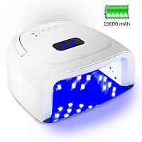 Лампа для маникюра с аккумулятором 15600 мАh LED+UV S-20 Cordless (оригинал), 60W