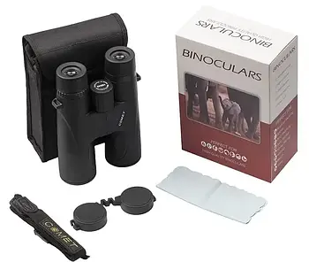 Бінокль Comet LR-105 (10X42), чорний, в чохлі