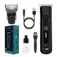 Беспроводной компактный триммер для волос VGR V-928 с USB-кабелем для мужчин Черный V928 №R14494