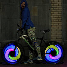 Підсвітка для велосипеда на 32 світлодіоди