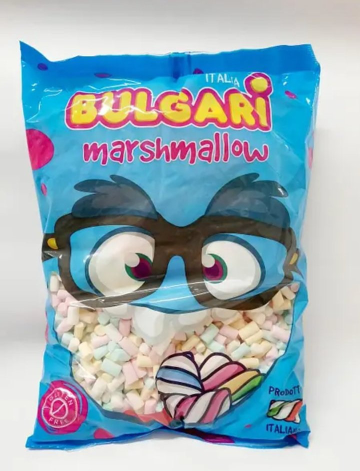 Маршмеллоу Bulgari Marshmallow Mix кольоровий 1 кг Італія, фото 1