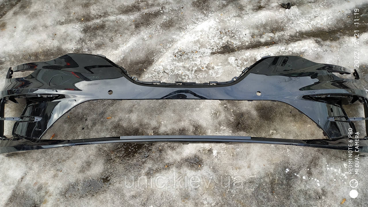 Бампер передній Рено Меган 4 рестайл новий чорний