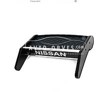Поличка на панель Nissan Primastar 2010-2014 - тип: v2 синя стрічка