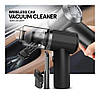 Автомобільний акумуляторний портативний ручний пилосос 2 in1 Vacuum cleaner, фото 6
