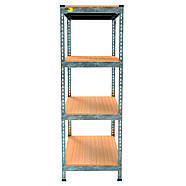 Металевий стелаж MRL-1500 ( 450x450) оцинкований, фото 2