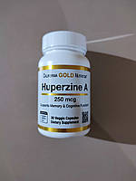 California Gold Nutrition Huperzine A 250 mg 30 caps , гіперзин А покращення пам'яті