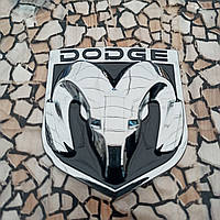 Эмблема - знак Dodge додж 88*79 мм