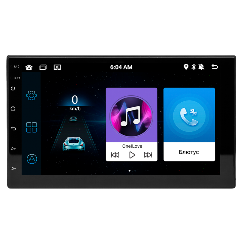 Автомагнітола 7" Lesko 7003А 2 Дін 1+16 ГБ Bluetooth GPS Wi Fi Android 8.1