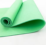 Килимок туристичний (каремат у намет та під спальний мішок) OSPORT Tourist 10мм (FI-0082) Салатовий, фото 2