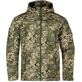 Куртка зимова Vik-Tailor SoftShell Max-Heat ММ-14 піксель ЗСУ