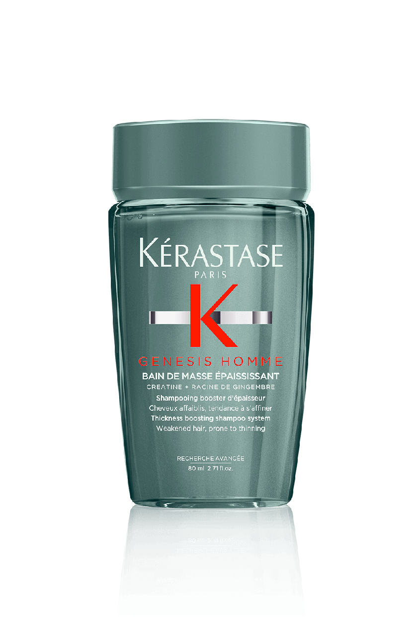 Очищуючий та поживний шампунь Kérastase Genesis Homme Bain de Force Quotiden 80 ml
