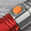 Ручний ліхтар BL-517-XPE USB Сріблясто-червоний, фото 7
