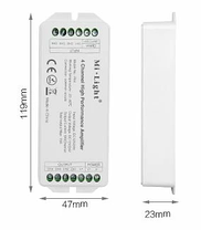 Підсилювач Mi-Light 5-канальний високопродуктивний 12-24 V 15 A White/CCT/RGB/RGBW TK-4U, фото 2
