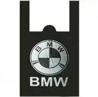 Пакет "BMW" черный, 40х60 см