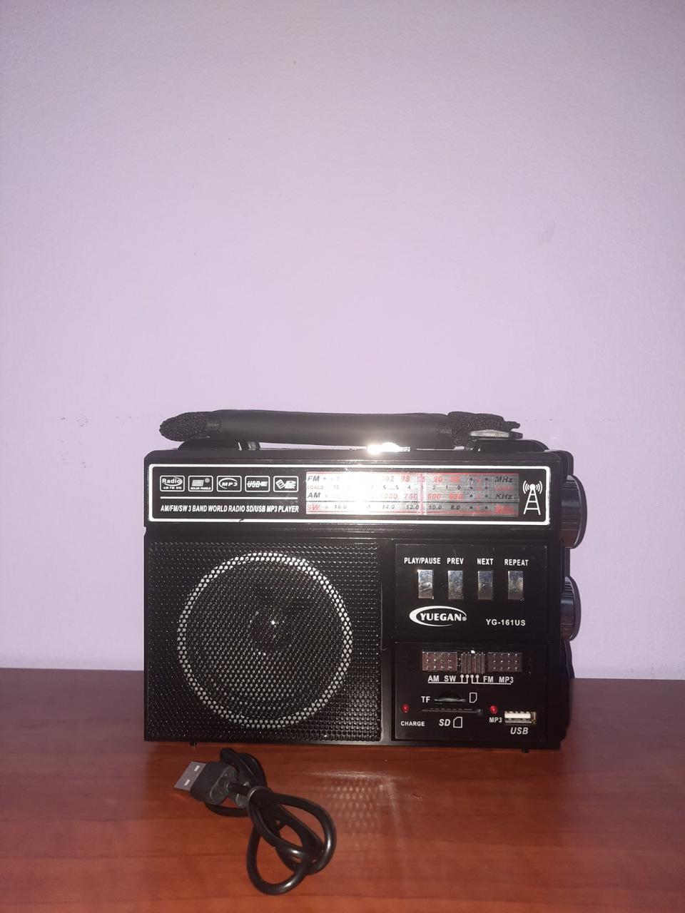 Радіо YUEGAN YG-161US FM AM SW 3 діапазони Vintage Retro Radio