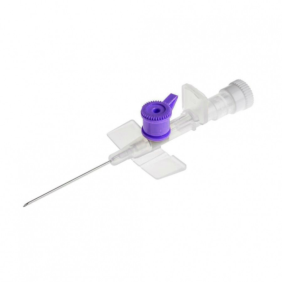 Канюля внутрішньовенна Igar Unoflon з портом 26G (0,6*19 мм), від50 шт.