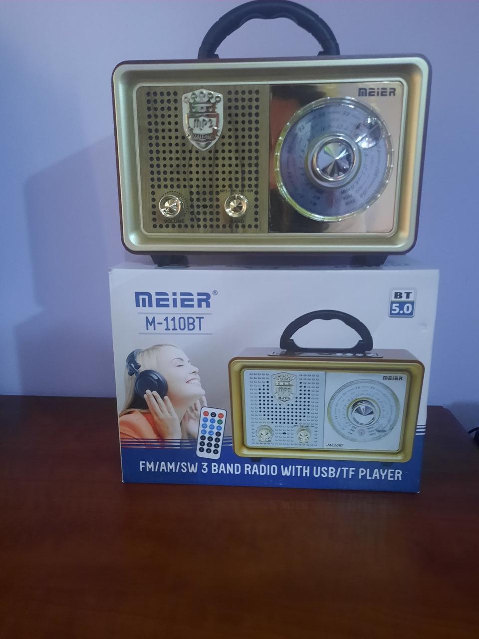 Купити Радіоприймач Meier M-110BT, ціна 1400 грн - Prom.ua (ID# 1733816889)