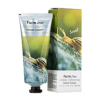 Крем для рук з муцином равлика FARMSTAY Visible Difference Hand Cream Snail, 100 мл