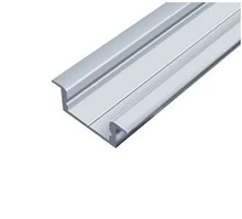 Врізний профіль для світлодіодної стрічки ЛПВ7 неанодований без лінзи 2м (ціна 1 м)