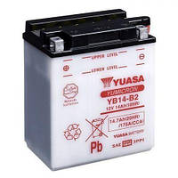 Мото аккумулятор YUASA YB14-B2 14 АЧ, 190 А, (+/-), 134x89x166 мм