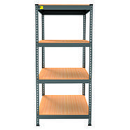 Металевий стелаж MRL-1500 ( 600x450) чорний, фото 2