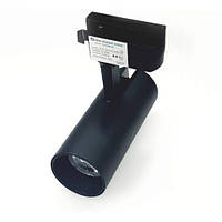 Трековий світильник 4200К нейтральне біле світло 30Вт чорний