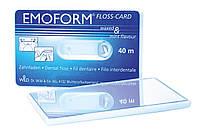 Зубная флосс-карта с зеркалом Dr.Wild Emoform Floss Card, 40 м (oh00000370-)