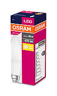 Лед лампа OSRAM B40 5W E14 2700K тепле світло