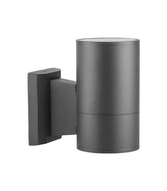 Вуличні світильники для приватного будинку фасадні під лампу Е27 сірий DH0701