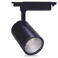 Світильник трековий чорний світлодіодний 30W 4000К 2700лм
