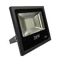 Лед прожектор синій 20W IP65 SMD2835 1800Лм РЕМОНТОПРИДАТНИЙ