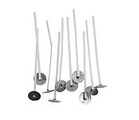 Гніт вощений 10 см з тримачем