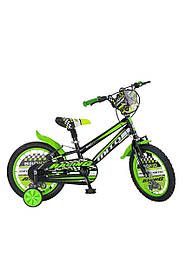 Детский велосипед Mito Badkit 16 колеса с дополнительными колесеками. Новый