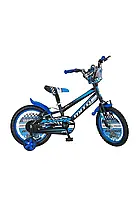 Детский велосипед Mito Badkit 16 колеса с дополнительными колесеками. Новый, фото 3