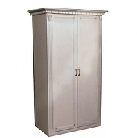 Шафа платтяна Freedom 2Д Слонова кістка/Горіх/Патина золото (Мікс-меблі ТМ)