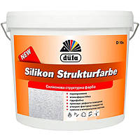 Краска Dufa Silicon-strukturfarbe Структурная фасадная силиконовая 15 кг