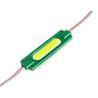 Лед модуль СОВ-led 2Вт Зелений 12В IP65 (кратно 10 шт) (ціна 1шт)