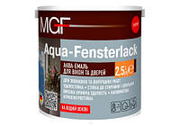 Аква-эмаль MGF Aqua Fensterlack для окон и дверей полумат 2.5 л