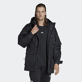 Оринігаотна чоловіча куртка Adidas D11 Down Parka - Black (HK6665)