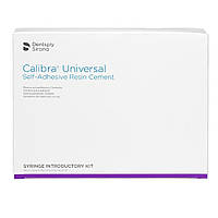 Самоадгезивный композитный цемент Calibra Universal Intro Kit , шприц 5х4,5 г, 10 шт. смесительных