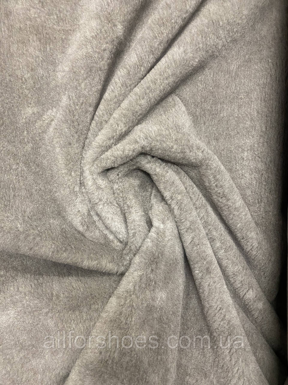 Хутро штучне сіре 500 грам