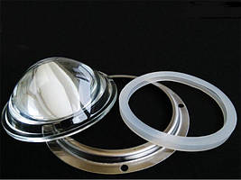 Лінза світлодіодної матриці LED Lens 20-100W 120° 67mm